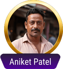 a picture of aniket patel